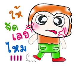 Hello my name is Daimon..^^ sticker #14392670