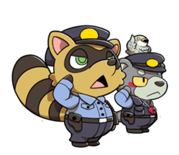 SENGOKU PUZZLE!! ANIMAL DAIGASSEN No.03 sticker #14392782