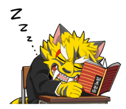 SENGOKU PUZZLE!! ANIMAL DAIGASSEN No.03 sticker #14392784