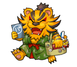 SENGOKU PUZZLE!! ANIMAL DAIGASSEN No.03 sticker #14392789