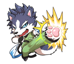 SENGOKU PUZZLE!! ANIMAL DAIGASSEN No.03 sticker #14392790