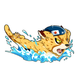 SENGOKU PUZZLE!! ANIMAL DAIGASSEN No.03 sticker #14392792