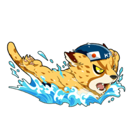 SENGOKU PUZZLE!! ANIMAL DAIGASSEN No.03 sticker #14392792