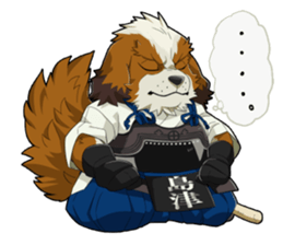 SENGOKU PUZZLE!! ANIMAL DAIGASSEN No.03 sticker #14392798