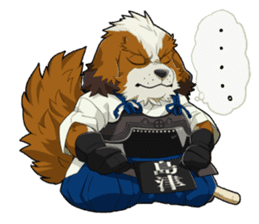 SENGOKU PUZZLE!! ANIMAL DAIGASSEN No.03 sticker #14392798