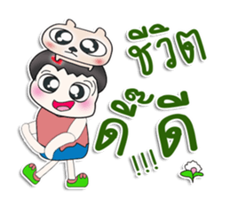 .....Mr. Takada.. and dog..^^ sticker #14392811