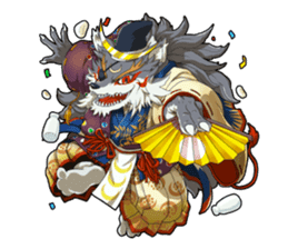 SENGOKU PUZZLE!! ANIMAL DAIGASSEN No.02 sticker #14392958