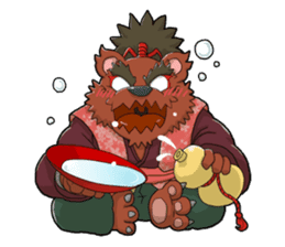 SENGOKU PUZZLE!! ANIMAL DAIGASSEN No.02 sticker #14392959