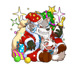 SENGOKU PUZZLE!! ANIMAL DAIGASSEN No.02 sticker #14392978