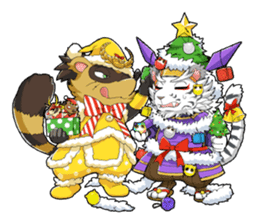 SENGOKU PUZZLE!! ANIMAL DAIGASSEN No.02 sticker #14392979