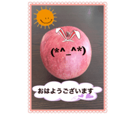 Apple-chen and Mandarin orange-chen sticker #14393158