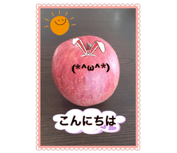 Apple-chen and Mandarin orange-chen sticker #14393159