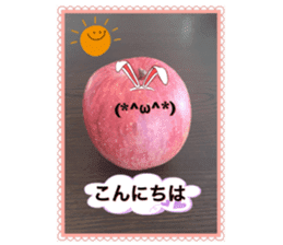 Apple-chen and Mandarin orange-chen sticker #14393159