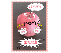 Apple-chen and Mandarin orange-chen sticker #14393163