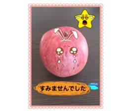 Apple-chen and Mandarin orange-chen sticker #14393165