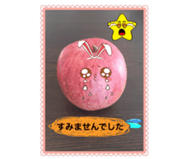 Apple-chen and Mandarin orange-chen sticker #14393165
