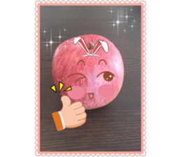 Apple-chen and Mandarin orange-chen sticker #14393166