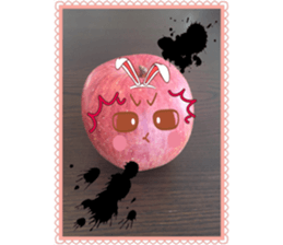 Apple-chen and Mandarin orange-chen sticker #14393169