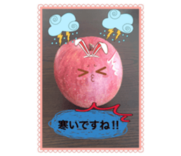 Apple-chen and Mandarin orange-chen sticker #14393173