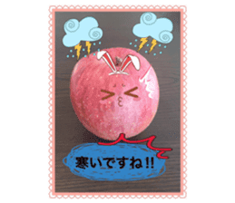Apple-chen and Mandarin orange-chen sticker #14393173