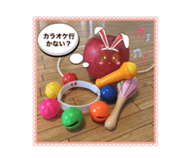 Apple-chen and Mandarin orange-chen sticker #14393183