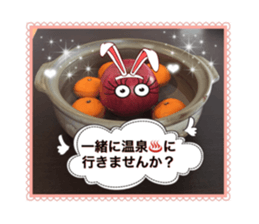 Apple-chen and Mandarin orange-chen sticker #14393184