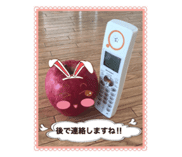 Apple-chen and Mandarin orange-chen sticker #14393187