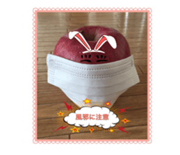 Apple-chen and Mandarin orange-chen sticker #14393188