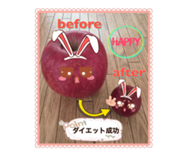 Apple-chen and Mandarin orange-chen sticker #14393190