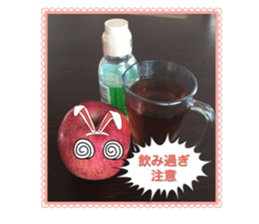 Apple-chen and Mandarin orange-chen sticker #14393191