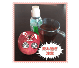 Apple-chen and Mandarin orange-chen sticker #14393191