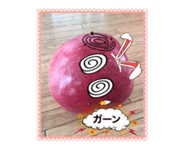 Apple-chen and Mandarin orange-chen sticker #14393193