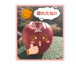Apple-chen and Mandarin orange-chen sticker #14393194