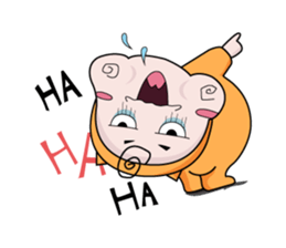 Dark Circle Baby sticker #14393200