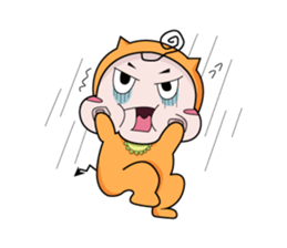 Dark Circle Baby sticker #14393202