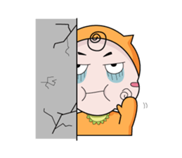 Dark Circle Baby sticker #14393212