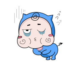 Dark Circle Baby sticker #14393214