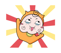 Dark Circle Baby sticker #14393218