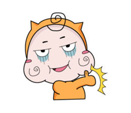 Dark Circle Baby sticker #14393222