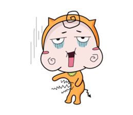 Dark Circle Baby sticker #14393223