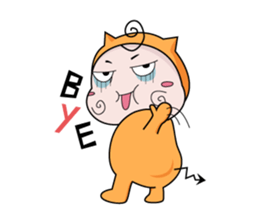 Dark Circle Baby sticker #14393224