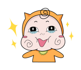 Dark Circle Baby sticker #14393225