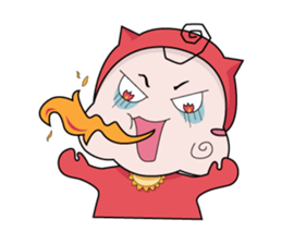 Dark Circle Baby sticker #14393228