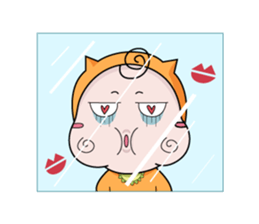 Dark Circle Baby sticker #14393230