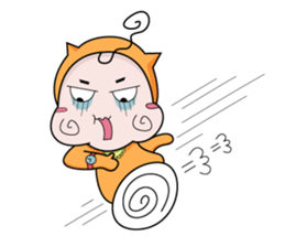 Dark Circle Baby sticker #14393232