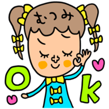 Many set mutsumi sticker #14393245