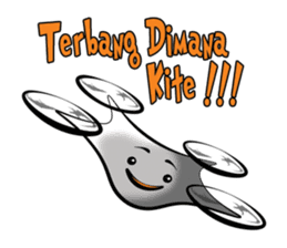 The Cute Drone sticker #14394177