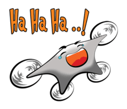 The Cute Drone sticker #14394183