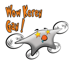 The Cute Drone sticker #14394184