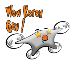 The Cute Drone sticker #14394184